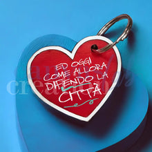 Carica l'immagine nel visualizzatore di Gallery, Portachiavi Cuore dei Quartieri Spagnoli