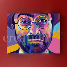 Carica l'immagine nel visualizzatore di Gallery, Lucio Dalla Pop Art - Quadri Moderni Di Napoli Su Tela 15X25