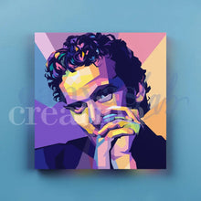 Carica l'immagine nel visualizzatore di Gallery, Calamita Personalizzata Su Tela Canvas Troisi Pop Art