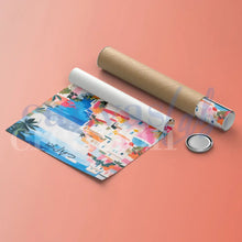 Carica l'immagine nel visualizzatore di Gallery, Capri - Quadri Moderni di Viaggio su Canvas - Città del Mondo