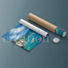 Carica l'immagine nel visualizzatore di Gallery, Panorama Costiera - Quadri Moderni Costiera Amalfitana