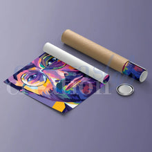 Carica l'immagine nel visualizzatore di Gallery, Lucio Dalla Pop Art - Quadri Moderni di Napoli su Tela