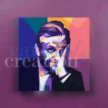 Carica l'immagine nel visualizzatore di Gallery, De Crescenzo Pop Art - Quadri Moderni Di Napoli Su Tela 20X20