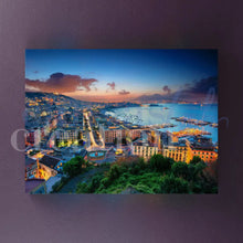Carica l'immagine nel visualizzatore di Gallery, Golfo Di Napoli - Quadri Moderni Su Tela 15X25 / Tramonto