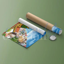 Carica l'immagine nel visualizzatore di Gallery, Positano - Quadri Moderni Costiera Amalfitana