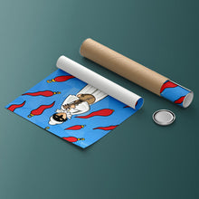 Carica l'immagine nel visualizzatore di Gallery, Pulcinella Corni - Quadri Moderni di Napoli su Tela