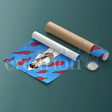 Carica l'immagine nel visualizzatore di Gallery, Pulcinella Corni - Quadri Moderni di Napoli su Tela