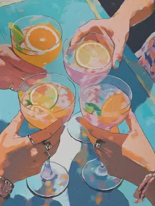 Aperitivo — stampa su tela
