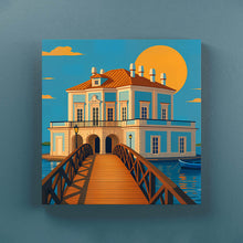 Carica l'immagine nel visualizzatore di Gallery, Casina Vanvitelliana - Quadri Moderni di Napoli su Tela
