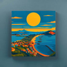 Carica l'immagine nel visualizzatore di Gallery, Bacoli Panorama - Quadri Moderni di Napoli su Tela
