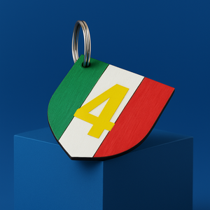 Portachiavi Ag4in - 4° Scudetto del Napoli