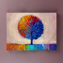 Carica l'immagine nel visualizzatore di Gallery, Albero Dipinto - Quadri Moderni Per Arredamento Soggiorno 15X25
