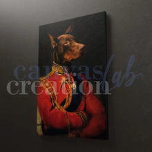 Carica l&#39;immagine nel visualizzatore di Gallery, Caricatura Del Tuo Cane O Gatto In Stile Quadro Ottocentesco Tela
