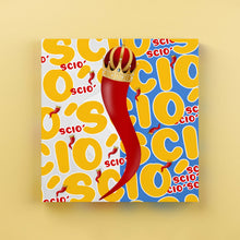Carica l'immagine nel visualizzatore di Gallery, Corno Napoletano - Quadri Moderni Di Napoli Su Tela 20X20 / Sciò
