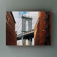 Carica l'immagine nel visualizzatore di Gallery, Ponte Di Brooklyn - Dumbo Quadri New York Su Tela 15X25
