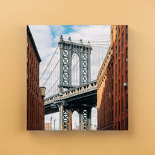Carica l'immagine nel visualizzatore di Gallery, Ponte Di Brooklyn - Dumbo Quadri New York Su Tela 20X20

