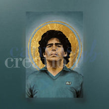 Carica l&#39;immagine nel visualizzatore di Gallery, Maradona - Quadri Moderni Di Napoli Su Tela 15X25
