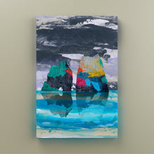 Carica l'immagine nel visualizzatore di Gallery, Faraglioni Capri - Quadri Moderni Di Napoli Su Tela 15X25 / Verticale
