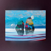 Carica l'immagine nel visualizzatore di Gallery, Faraglioni Capri - Quadri Moderni Di Napoli Su Tela 15X25 / Orizzontale
