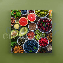 Carica l&#39;immagine nel visualizzatore di Gallery, Frutta Cucina - Quadri Moderni Per Arredamento Soggiorno 20X20
