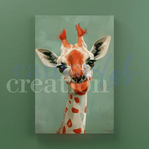 Giraffa - Arredo Cameretta Bimbi Quadri Moderni Su Tela Canvas