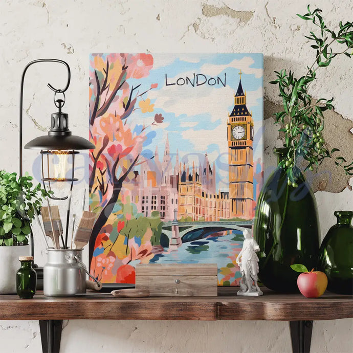Londra - Quadri Moderni Di Viaggio Su Canvas Città Del Mondo