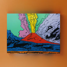 Carica l'immagine nel visualizzatore di Gallery, Vesuvio Moderno - Quadri Moderni Di Napoli Su Tela 15X25 / Orizzontale

