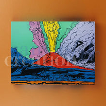 Carica l&#39;immagine nel visualizzatore di Gallery, Vesuvio Moderno - Quadri Moderni Di Napoli Su Tela 15X25 / Orizzontale
