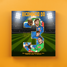 Carica l'immagine nel visualizzatore di Gallery, Ricomincio Da Tre - Speciale Scudetto Quadri Moderni Di Napoli Su Tela

