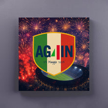 Carica l'immagine nel visualizzatore di Gallery, Again - Quadri Celebrativi 4° Scudetto del Napoli - Edizione Limitata
