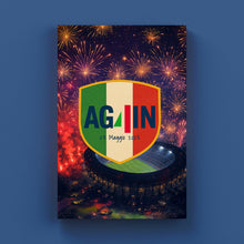 Carica l'immagine nel visualizzatore di Gallery, Again - Quadri Celebrativi 4° Scudetto del Napoli - Edizione Limitata
