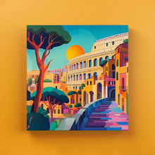 Carica l'immagine nel visualizzatore di Gallery, Roma Pop Art - Quadri Moderni di Roma su Tela
