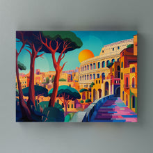 Carica l'immagine nel visualizzatore di Gallery, Roma Pop Art - Quadri Moderni di Roma su Tela
