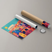 Carica l'immagine nel visualizzatore di Gallery, Roma Colorata - Quadri Moderni di Roma su Tela
