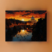 Carica l'immagine nel visualizzatore di Gallery, Roma Magica - Quadri Moderni di Napoli su Tela
