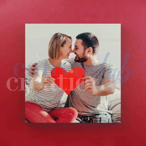 Stampa Foto Su Tela Con Dedica Personalizzata