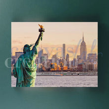 Carica l&#39;immagine nel visualizzatore di Gallery, Statua Della Libertà - Quadri Di New York Su Tela 15X25
