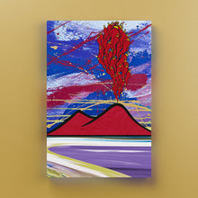 Carica l'immagine nel visualizzatore di Gallery, Vesuvio Corni - Quadri Moderni Di Napoli Su Tela 15X25 / Verticale
