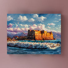 Carica l&#39;immagine nel visualizzatore di Gallery, Castel dell&#39;Ovo - Quadri Moderni di Napoli su Tela
