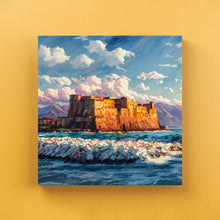 Carica l&#39;immagine nel visualizzatore di Gallery, Castel dell&#39;Ovo - Quadri Moderni di Napoli su Tela
