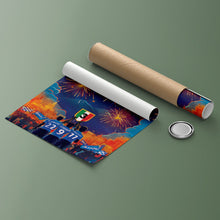 Carica l'immagine nel visualizzatore di Gallery, Napoli Festa Scudetto 2022/2023 - Speciale Scudetto - Quadri Moderni di Napoli su Tela
