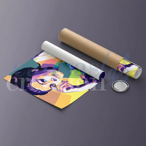 Sophia Loren Pop Art - Quadri Moderni di Napoli su Tela