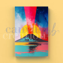 Carica l&#39;immagine nel visualizzatore di Gallery, Vesuvio Canvas Pop - Quadri Moderni di Napoli su Tela
