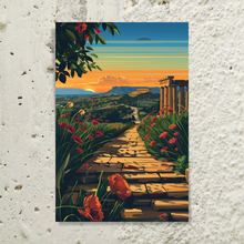Carica l'immagine nel visualizzatore di Gallery, Agrigento e Valle dei Templi - Quadri Moderni su Tela

