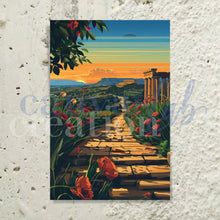 Carica l&#39;immagine nel visualizzatore di Gallery, Agrigento e Valle dei Templi - Quadri Moderni su Tela
