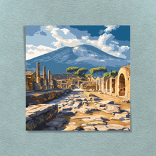 Carica l'immagine nel visualizzatore di Gallery, Pompei - Quadri Moderni di Napoli su Tela
