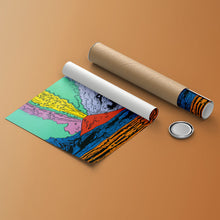 Carica l'immagine nel visualizzatore di Gallery, Vesuvio Moderno - Quadri Moderni di Napoli su Tela
