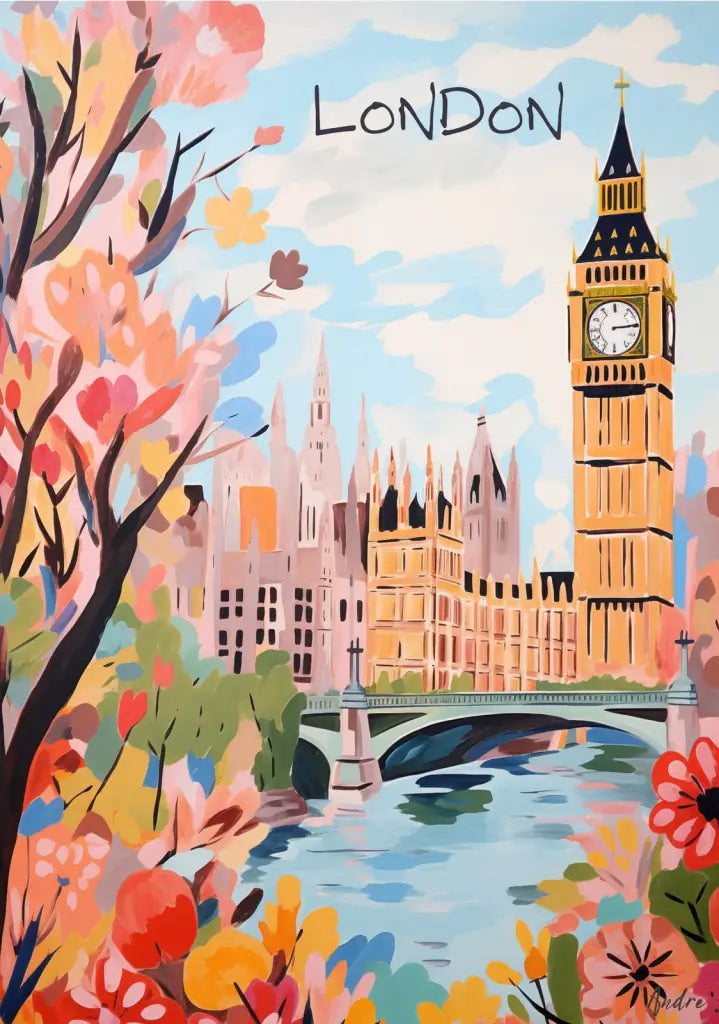 Londra — stampa su tela