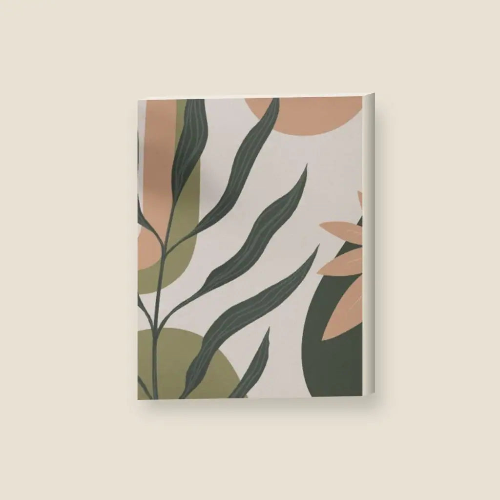 Palma Green — stampa su tela, con telaio in legno